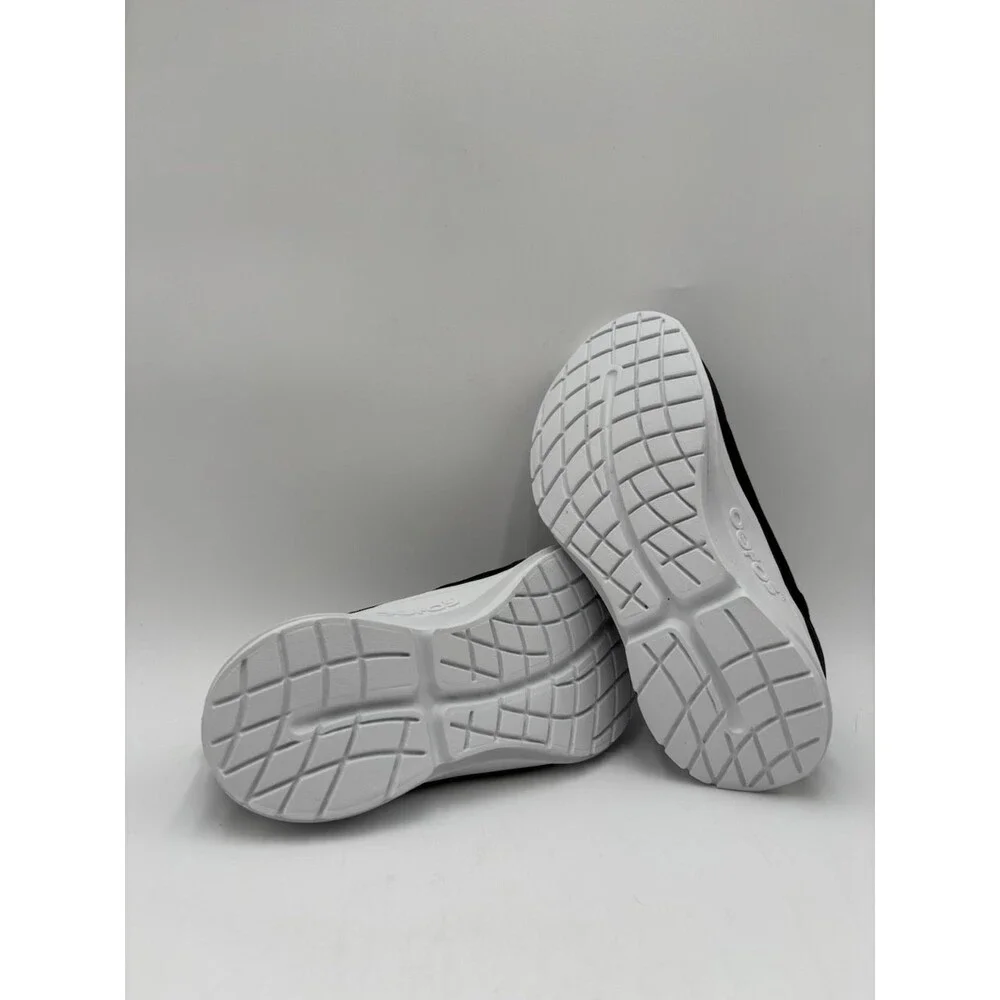 Oofos OOMG SPORT LS Women's NEW Active Recovery Shoe White/Black US Size 6.5